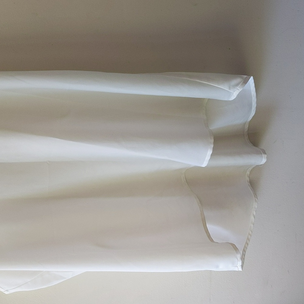 American Rag Racerback Tank Top Size (M) White Sleeveless Blouse - Picture 3 of 8